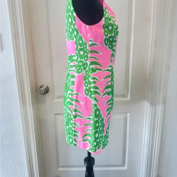 Lilly Pulitzer Pink and Green Dress - Picture 2 of 5